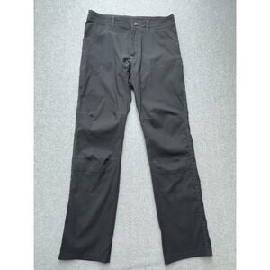 Kuhl Pants Mens 34x34 Black Renegade Straight Leg Stretch Outdoor Hiking Nylon